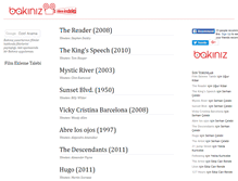 Tablet Screenshot of film.bakiniz.com